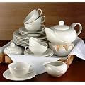 Seltmann Weiden Teeservice 21-tlg. Orlando fine cream, uni