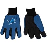 McArthur Sports Detroit Lions Sports Utility Glove- 2 Pairs One Size Fits Most
