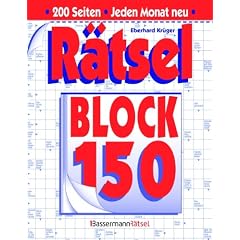 R�tselblock 150 - 5er Einheit