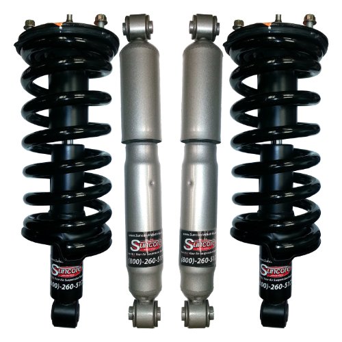 Reviews Front Struts Rear Air Ride Suspension Air to Gas Shocks