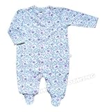 Posies and Ribbons Print Footie