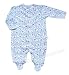 Posies and Ribbons Print Footie