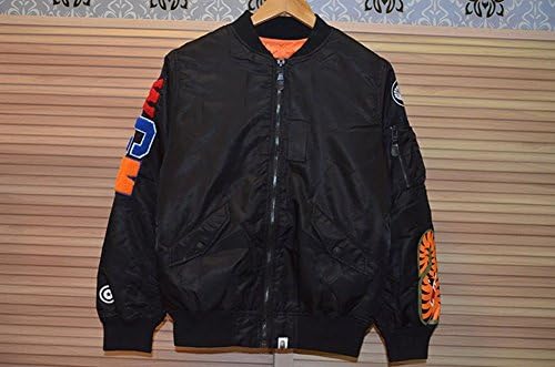 16FW high quaity bape embroidery shark camo zipper bomber jacket warm coats men and female winter outerwear (XXL)