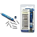 Decaker 10in1 小型な精密ドライバーセット T3 T4 T5 T6 プラス 特殊工具 三角 梅花 ペン型収納ドライバーセット パソコン Iphone6・pc 眼鏡などの修理に