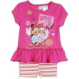 Disney Minnie Mouse & Daisy Duck Top & Short Set PNK 18 Mo