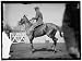 Photo Reprint HORSE SHOWS. UNIDENTIFIED MEN, MTD. OR HURDLING 1911