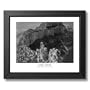 Ansel Adams Grand Canyon B/W Photo Picture Framed Art Print