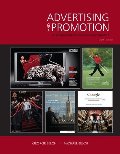 Advertising and Promotion: An Integrated Marketing
