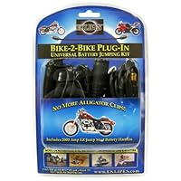 EKLIPES EK1-115 Black Universal Bike-2-Bike Jump Start Kit