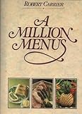 A million menus