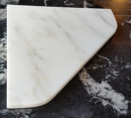 8-Marble-Shower-Corner-Shelf-Carrara-Bianco-Stone-Bathroom-Caddy-Bath-Soap-Dish