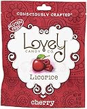 Chewy Candy Cherry Licorice, 6 Ounce