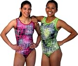 Green Tic Tac Leotard (Child Small)