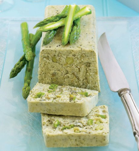Asparagus Pea and Edamame Terrine