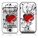 My Heart Design Protector Skin Decal Sticker for Apple 3G iPhone / iPhone 3GS 3G S