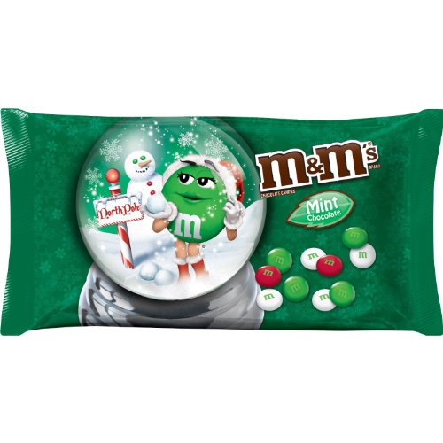 M&m's Mint Chocolate, Christmas Red, Green and 