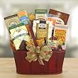 Tasty Treats and Snacks Celebration Gift Basket | Great Fathers Day Gift Basket for Him!