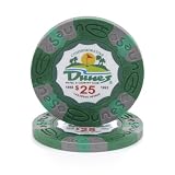 $25 Commemorative Dunes Poker Chip