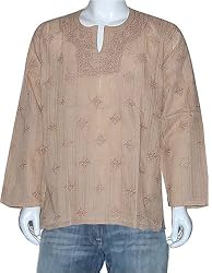 Online Shopping for Men Cotton Shirt Kurta India Size M (gck142)