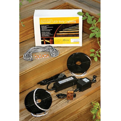 Aurora Deck Lighting ODL18K Odyssey 18 Inch LED Strip Lighting, 4 Pack