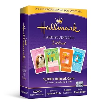 Hallmark Card Studio Deluxe 2010