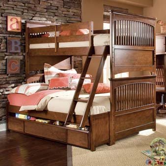 Lea CrossOver Twin Over Bunk Bed