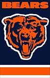 Chicago Bears 2-Sided Applique Banner Flag