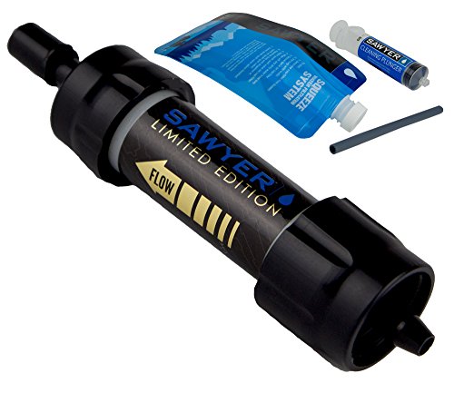UPC 050716001006 product image for Black Mini Water Filtration System Drinking Hiking Camping Traveling With Pouch | upcitemdb.com