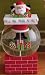 Hallmark XAG5236 Santa in Chimney Snowglobe