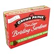 Crown Prince Brisling Sardines in Extra Virgin Olive Oil, 3.75-Ounce Cans (Pack of 12)