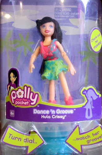 Polly Pocket Dance 'N Groove Hula Crissy Doll (2006)