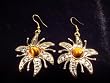 Earring Orchid Flower