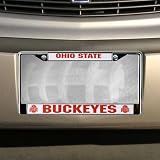 Ohio State Buckeyes Chrome License Plate Frame