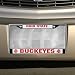 Ohio State Buckeyes Chrome License Plate Frame