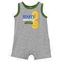 Newborn Boys' Circo&reg; Moms Star Tank Romper - Grey