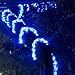 288 LED Blue WATERFALL Christmas Light - made by Konstsmide