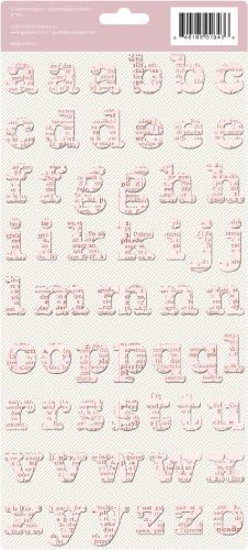 GCD Studios Natural Beauty by Donna Salazar Chipboard Alphabet Stickers
