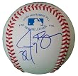 2012 NL All Star Jay Bruce Autographed ROLB Baseball, Cincinnati Reds, Proof Photo