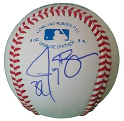 2012 NL All Star Jay Bruce Autographed ROLB Baseball, Cincinnati Reds, Proof Photo