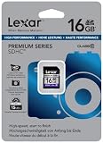 Lexar - Premium - Carte Mémoire SDHC - 100 x - 16 Go