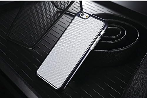 iPhone 6 Case, [Carbon Fiber Design] Apple iPhone 6 Case (4.7-inch) Cover and Bumper for iPhone 6 (Silver)