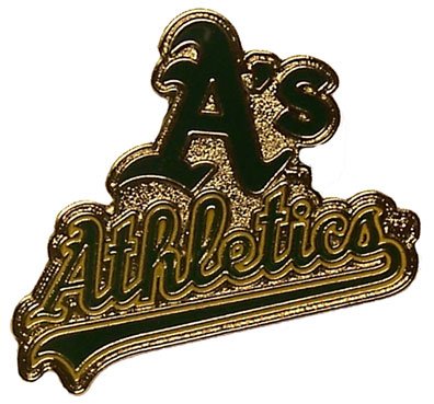 Oakland Athletics Primary Plus Logo Pin