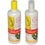 Mill Creek Botanicals Color Enhancing Henna Shampoo and Conditioner Natural Organic Bundle For Accenting Tones and Highlights With Panthenol, Keratin and Chamomile, 16 fl. oz. each