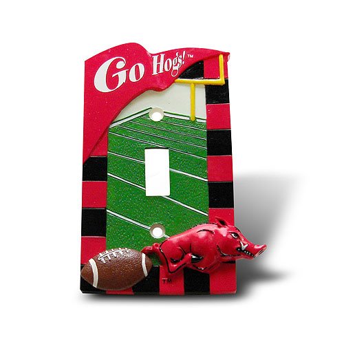 Arkansas Razorbacks NCAA Light Switch Plate