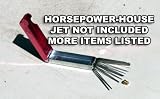 Carburetor Jet Cleaner Wire Set for Cleaning your Keihin Mikuni Harley Holley S&S or Any Carb