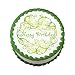 Lucks Edible Image Birthday Vines, 12 pk