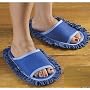 Dust Mop Slippers - BLUE