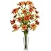 Orange Cosmos w/Vase Silk Flower Arrangement
