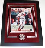 Ozzie Smith Autographed St. Louis Cardinals 8x10 Photo ~ Custom Framed