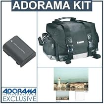 Canon Accessory Starter Kit for Digital Rebel XT and XTi (Includes 200DG Bag, NB-2LH Battery, & 58mm Haze Filter)